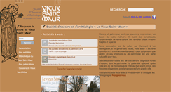 Desktop Screenshot of levieuxsaintmaur.fr