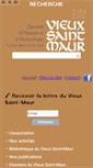 Mobile Screenshot of levieuxsaintmaur.fr